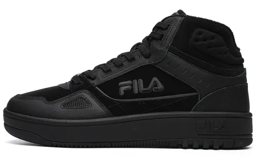 FILA High Top Retro Basketball Shoes Black