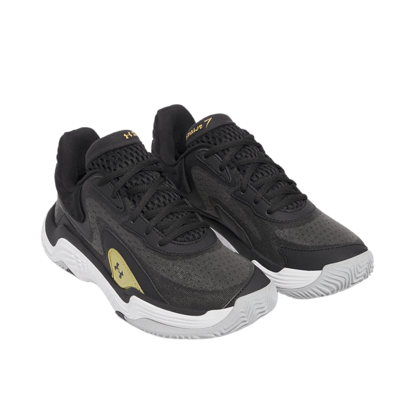 Under Armour Breathable Traction Low top Basketball Shoes Unisex Black