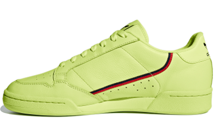 Кеды adidas originals Continental 80 (желто-зеленые) — фото 1