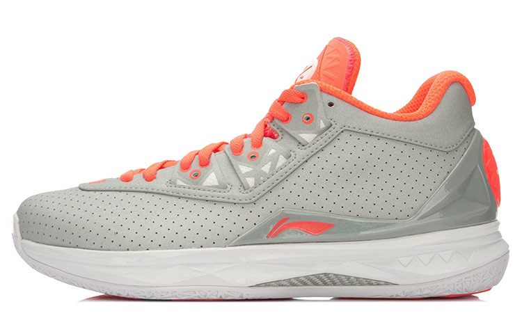 Li Ning WOW 4 Textile, Synthetic Leather Cushioning Slip Resistant Abrasion Resistant Breathable Coverage Support