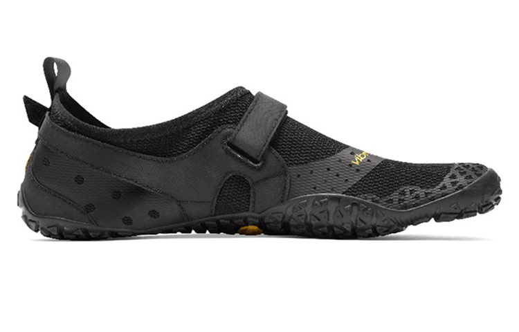 Vibram V AQUA Five Fingers Shoes Non slip Lightweight Low top Training Shoes Men's Black