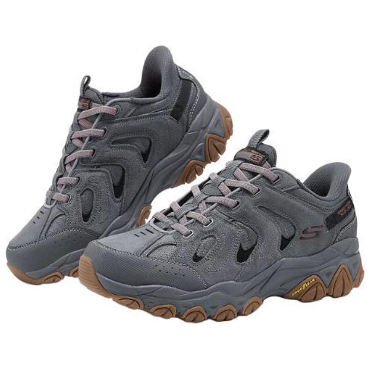 Skechers OUTDOOR MENS Low top Hiking Shoes Men’s Gray