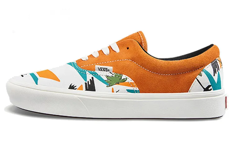 Vans Era Vault ComfyCush LX Low top Skateboard Shoes Unisex Orange White