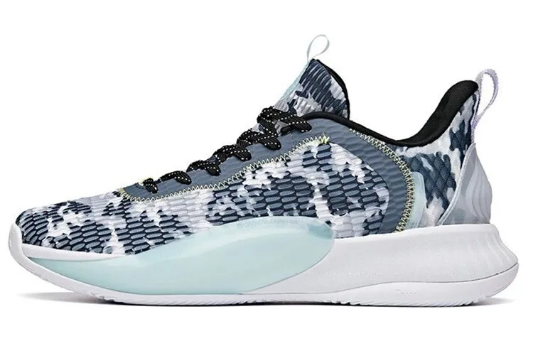Anta Light Cavalry 6 Textile, Synthetic Leather Cushioning Slip Resistant Abrasion Resistant Low top Basketball Shoes