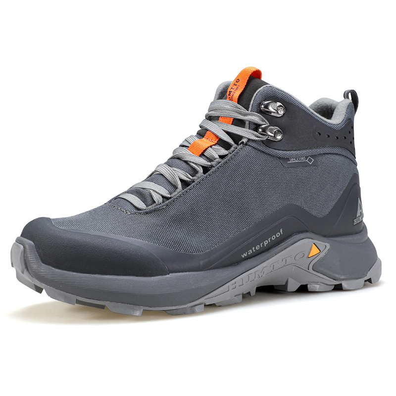 HUMTTO Cushioning Slip Resistant Breathable Cushioning Slip Resistant Breathable High top Mountaineering Shoes Men’s