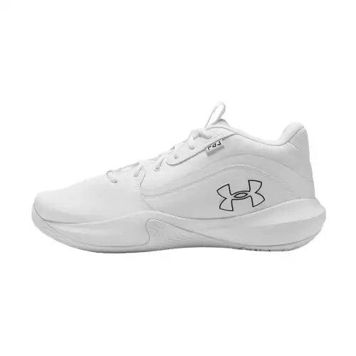 Under Armour Lockdown 7 Low top Basketball Shoes Unisex White