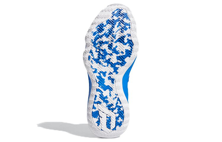 Мужские кроссовки adidas D lillard 6 (синий) — фото 6