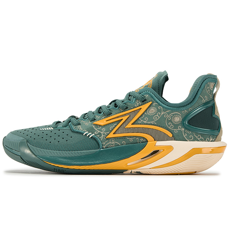 361° BIG3 6.0 Pro Abrasion Resistant Breathable Low top Basketball Shoes Men’s Dark Pine Green