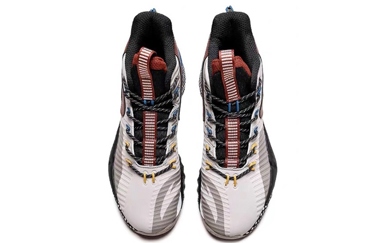 Anta Crazy 3 Cushioning Slip Resistant Abrasion Resistant Cushioning Slip Resistant Abrasion Resistant High top