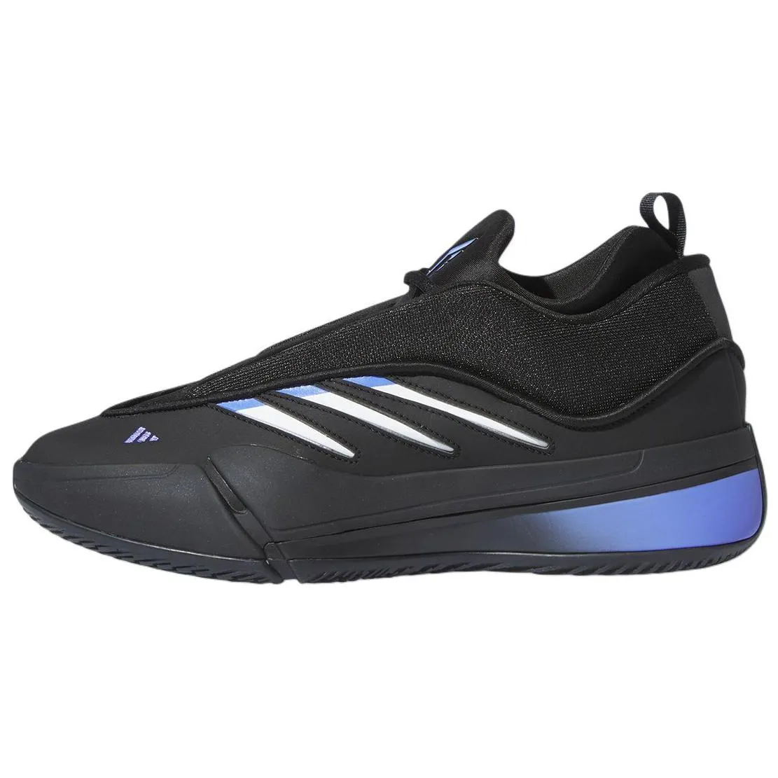 Adidas Dame 9 Slip-Resistant Abrasion-Resistant Low-top Basketball Shoes Unisex Black Blue
