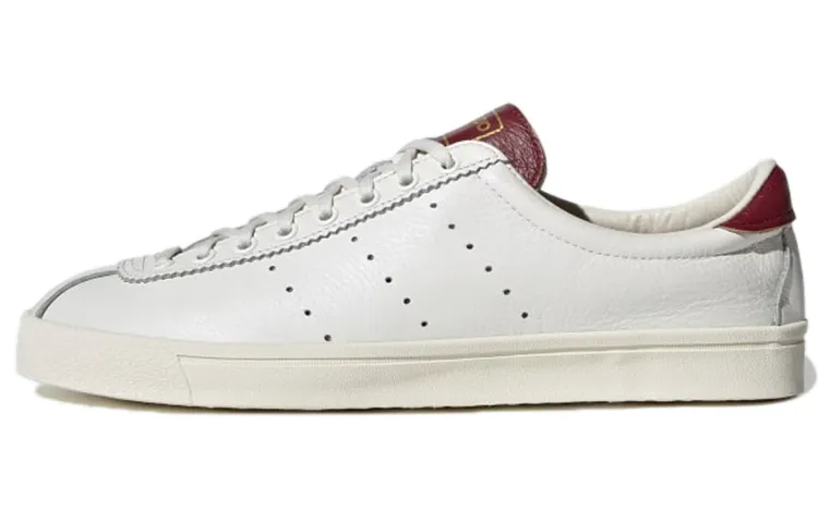 Adidas Originals Lacombe Slip Resistant Abrasion Resistant Low top Skateboard Shoes Men's White Red