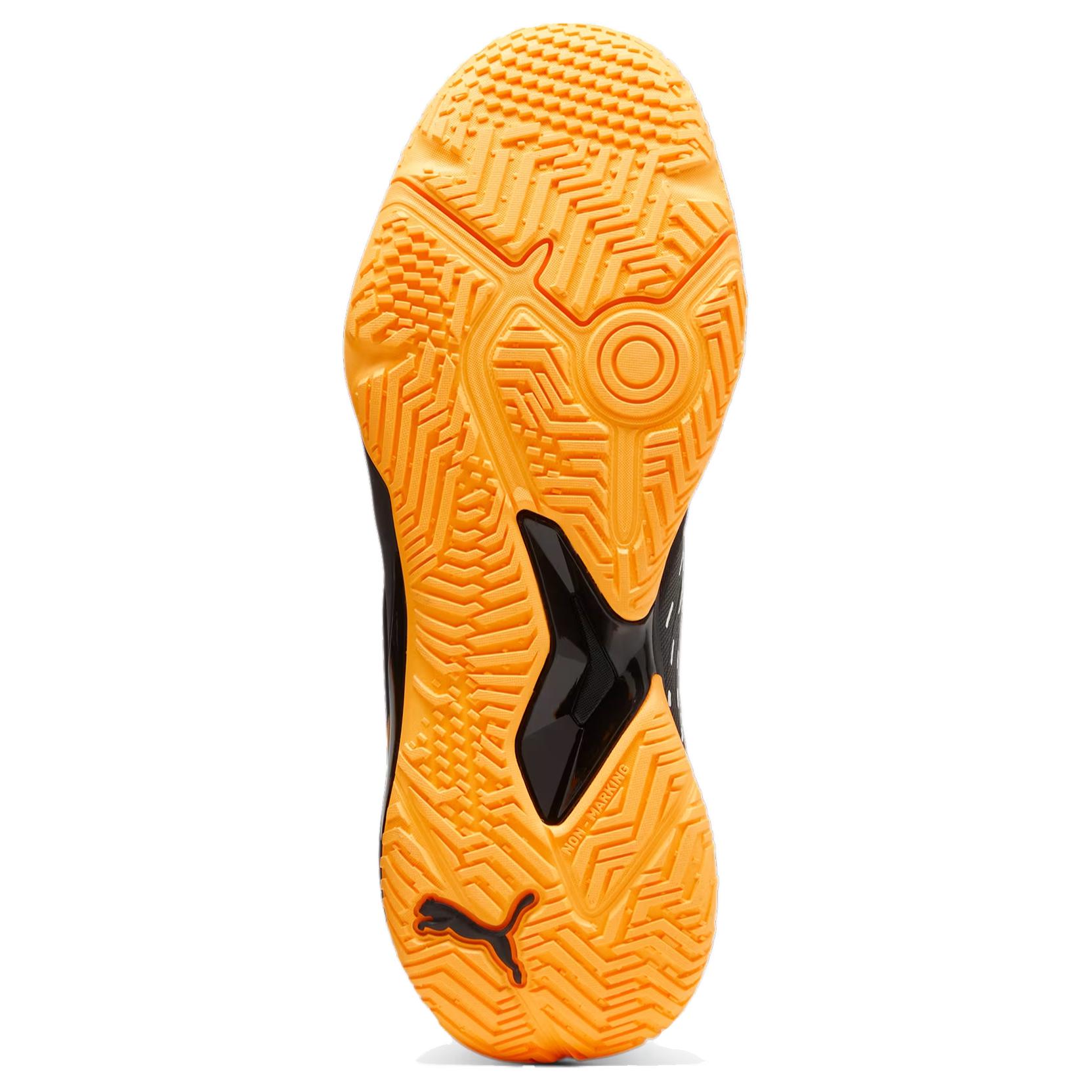 PUMA Solarstrike3 Abrasion Resistant Breathable Low top Training Shoes Unisex Black Yellow