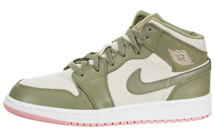 Air Jordan 1 Mid 'Bleached Coral' Gs