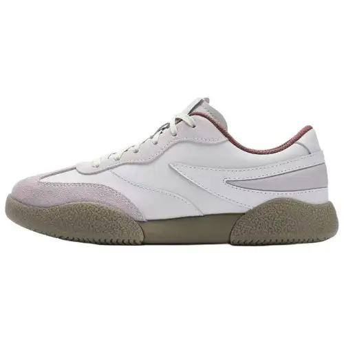 FILA PENGUIN Abrasion Resistant Low top Skateboard Shoes Women's White Pink