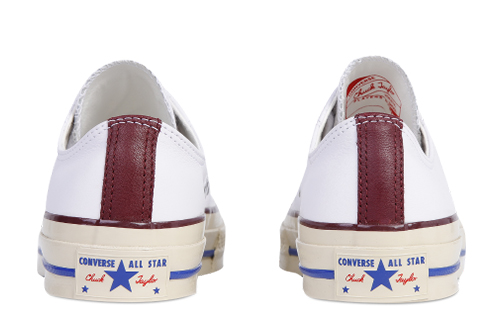 Кеды Converse Chuck 70 Retro Letterman Low Top (белые) — Белый — фото 4