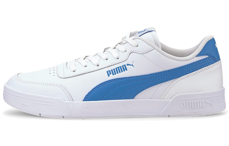 PUMA Caracal SoftFoam Retro Low Top Casual Skate Shoes Unisex White Blue