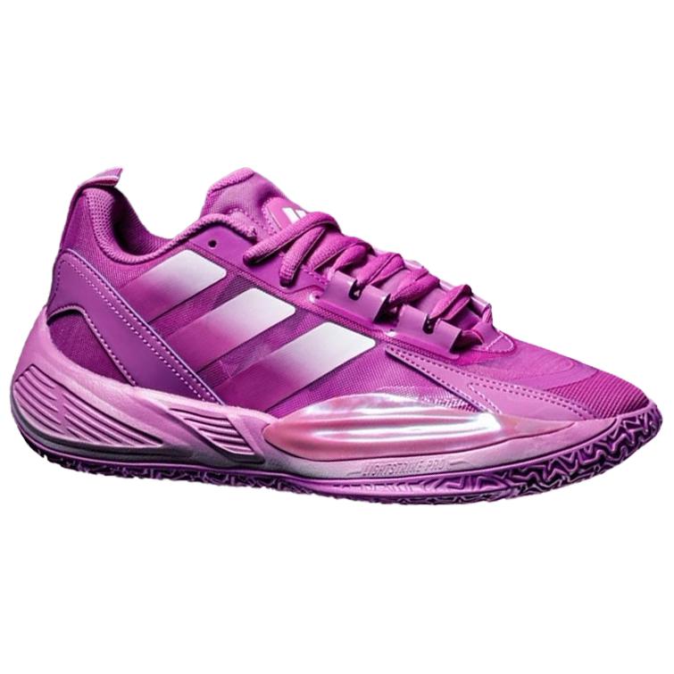 Adidas XENOBURST Abrasion Resistant Low top Basketball Shoes Unisex Purple