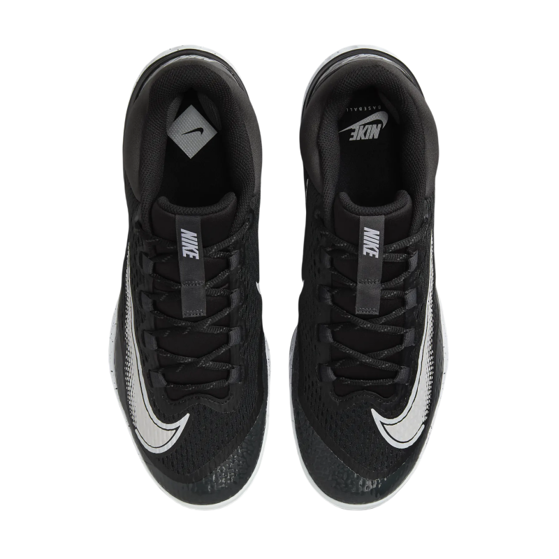 Nike Alpha Huarache Elite 4 Low Mcs Black Dark Smoke Grey White