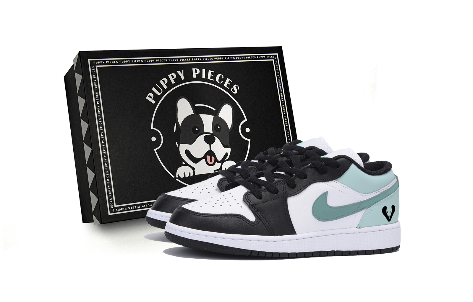 Jordan Air Jordan 1 Abrasion Resistant Low top Vintage Basketball Shoes Men’s Black