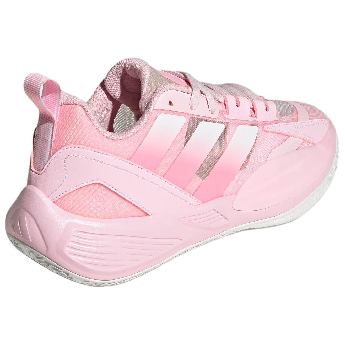 Adidas XENOBURST Fabric Breathable Rebound Low top Basketball Shoes Unisex Pink