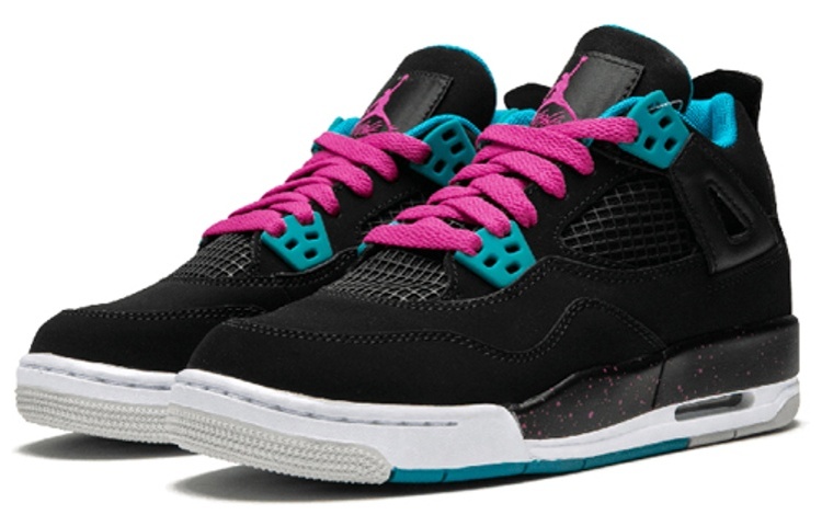 Air Jordan 4 Retro ‘Black Vivid Pink’ Gs
