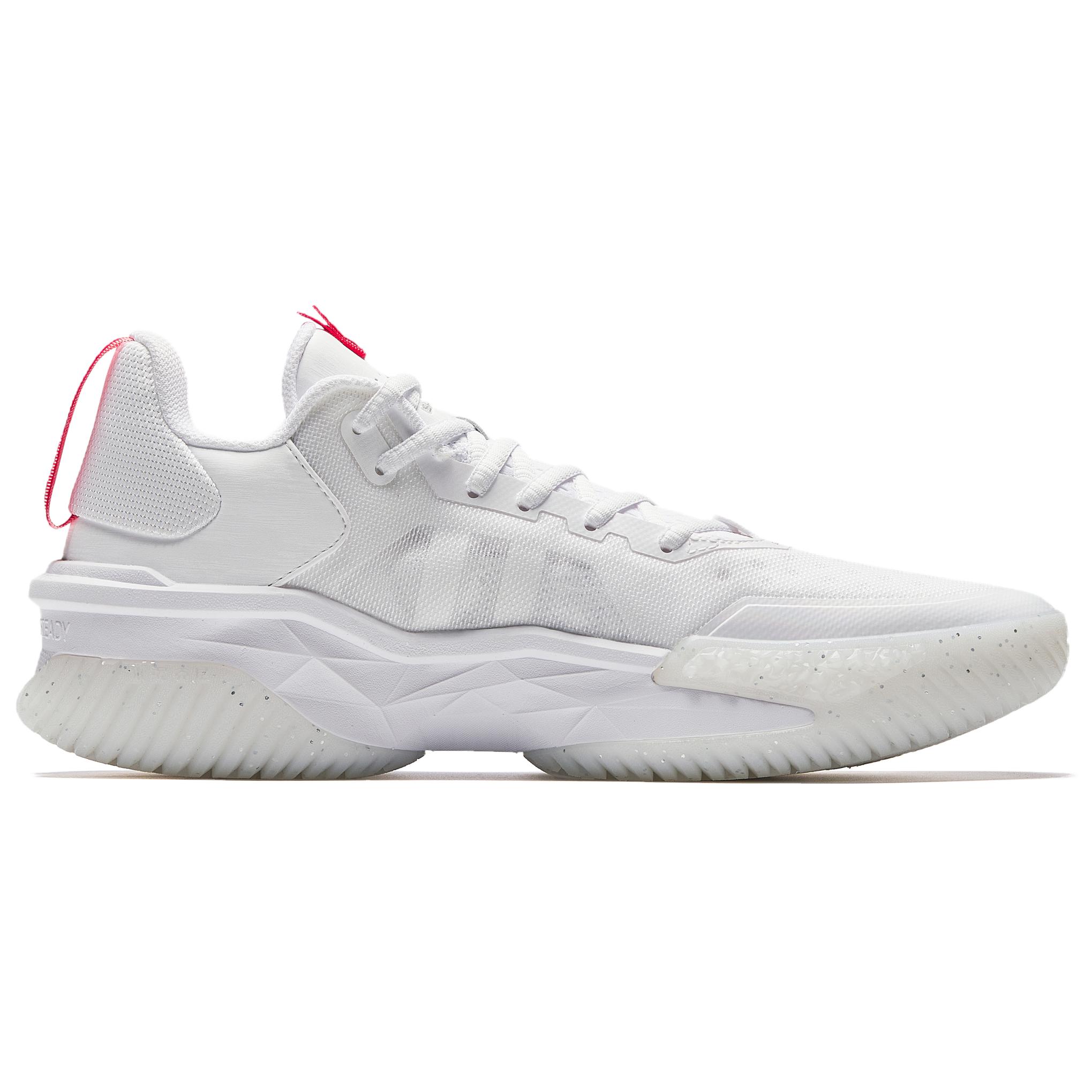 Anta Airspace 5 Cushioning Slip Resistant Abrasion Resistant Low top Basketball Shoes Men’s White
