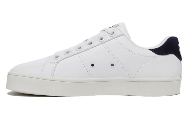 FILA Court Deluxe Abrasion Resistant Abrasion Resistant Low top Skateboard Shoes Unisex White