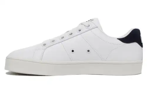 FILA Court Deluxe Abrasion Resistant Abrasion Resistant Low top Skateboard Shoes Unisex White