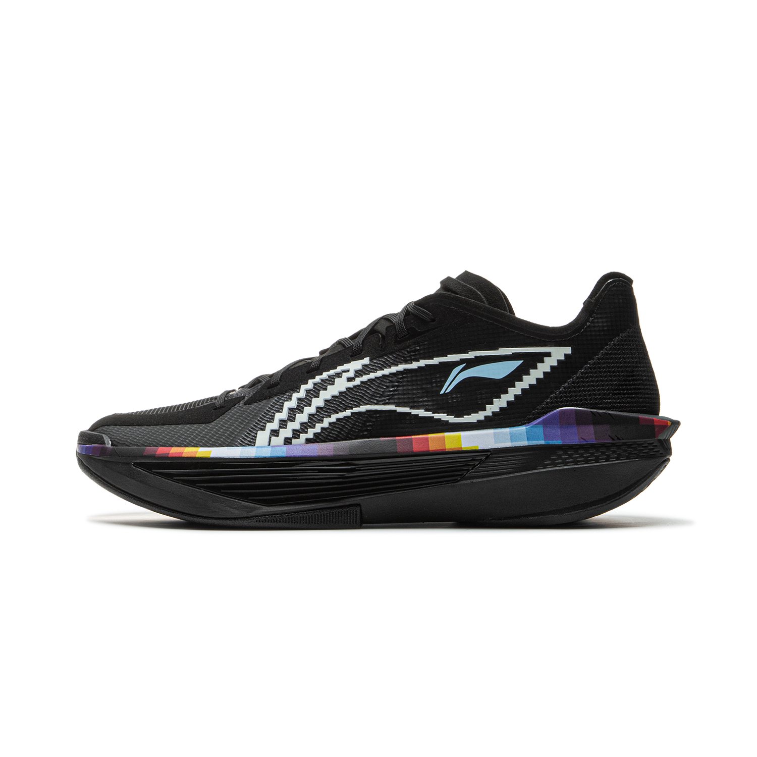 Li Ning ULTRALIGHT Cushioning Slip Resistant Abrasion Resistant Lightweight Rebound Grip Low top Basketball Shoes Men’s