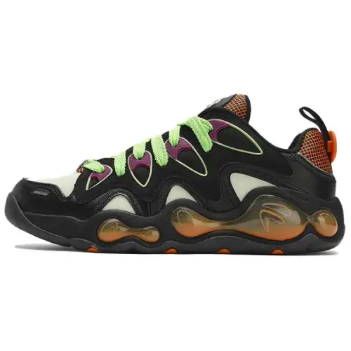 FILA FUSION VERTICAL Low top Basketball Shoes Men's Black Yellow