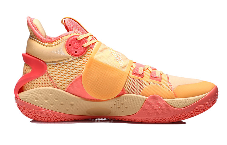 Li Ning SONIC 9 Textile, Synthetic Leather, TPU Cushioning Slip Resistant Abrasion Resistant Coverage Support Mid top