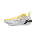 Li Ning Buckets Low top Basketball Shoes Men's White Yellow