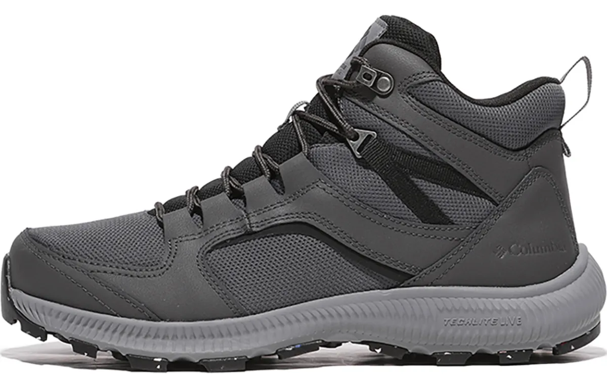 Columbia Mountaineering & Hiking Shoes Men's Mid-top Dark Gray