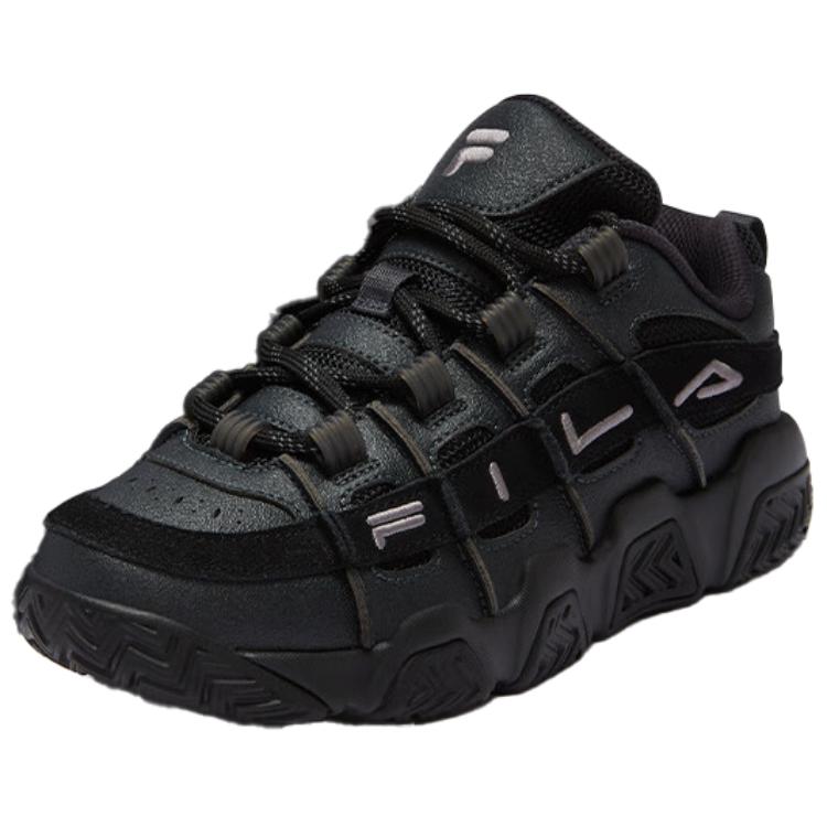 FILA FUSION BUSTER Puffy Shoes Low top Vintage Basketball Shoes Women’s Black