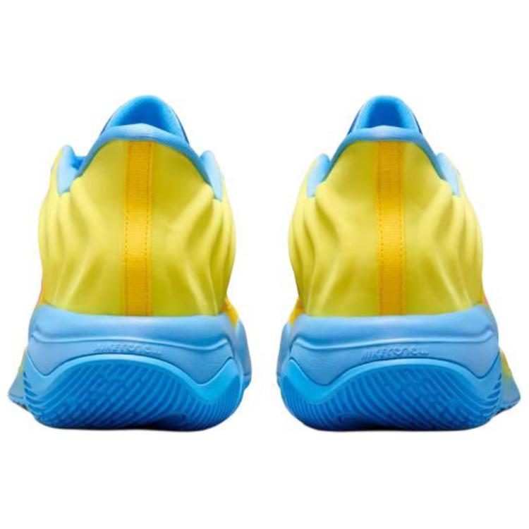 Мужские кроссовки Nike Nike Giannis Immortality 4 (желто-синие) — фото 5