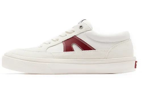 Vision Street Wear Stick Light Low top Skateboard Shoes Unisex Fish Belly White