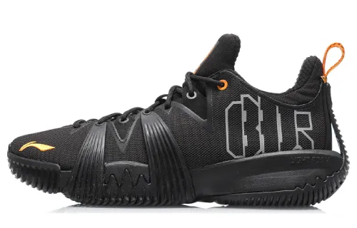 Li Ning Badfive 1 Badfive Low top Basketball Shoes Men's New Standard Black