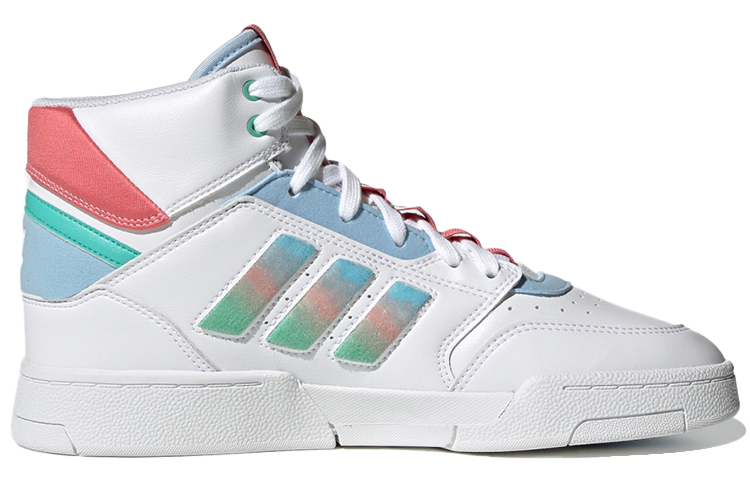 Женские кеды adidas originals Drop Step XL XLT (бело-сине-розовые) — фото 2