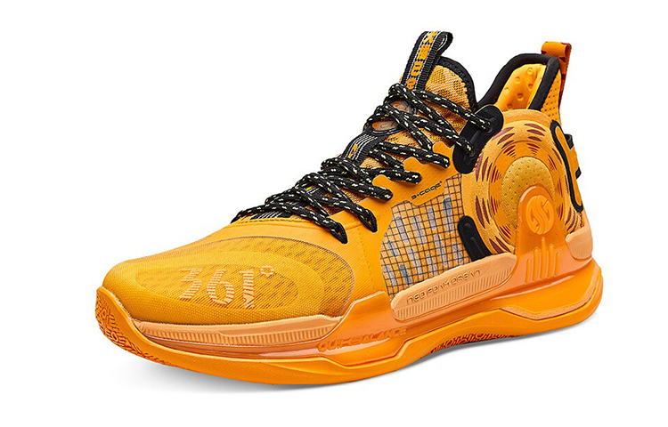 361° Mesh, Synthetic Leather Cushioning Abrasion Resistant Slip Resistant Mid top Basketball Shoes Men’s