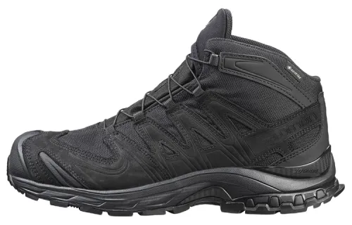 SALOMON XA FORCES GTX Abrasion Resistant Mid top Mountaineering Hiking Shoes Unisex Black