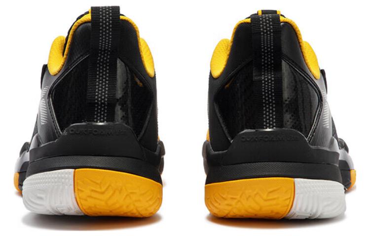 361° Burning Fight 3.0 M2 BE WATER Cushioning Slip Resistant Low top Basketball Shoes Men’s Black Yellow