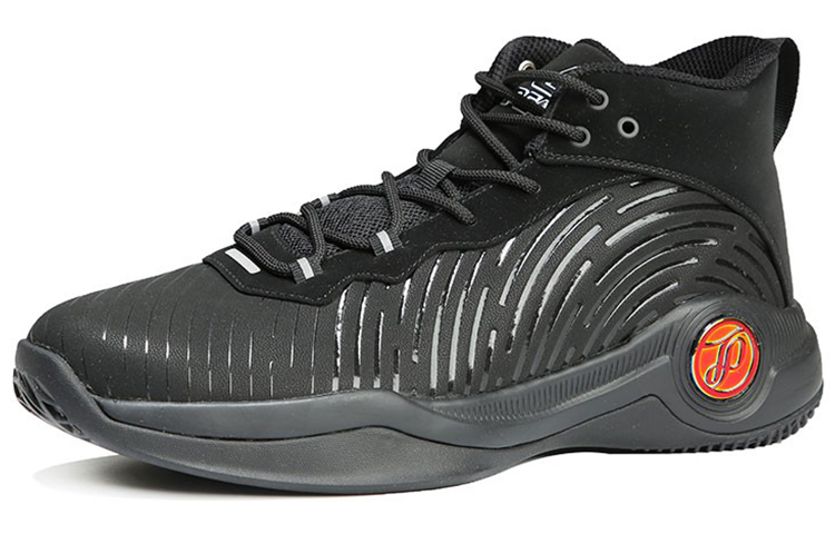 PEAK Parker Cavalry P MOTIVE Mid top Performance Basketball Shoes Men’s Black
