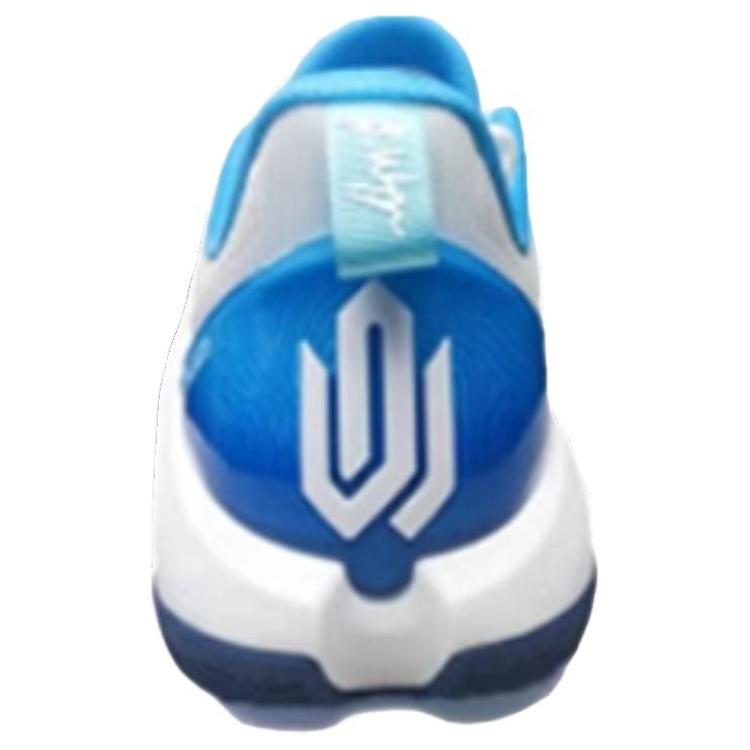 PEAK Taichi Wiggins Talent 1 Cushioning, Wear Resistant Low top Basketball Shoes Unisex White Blue