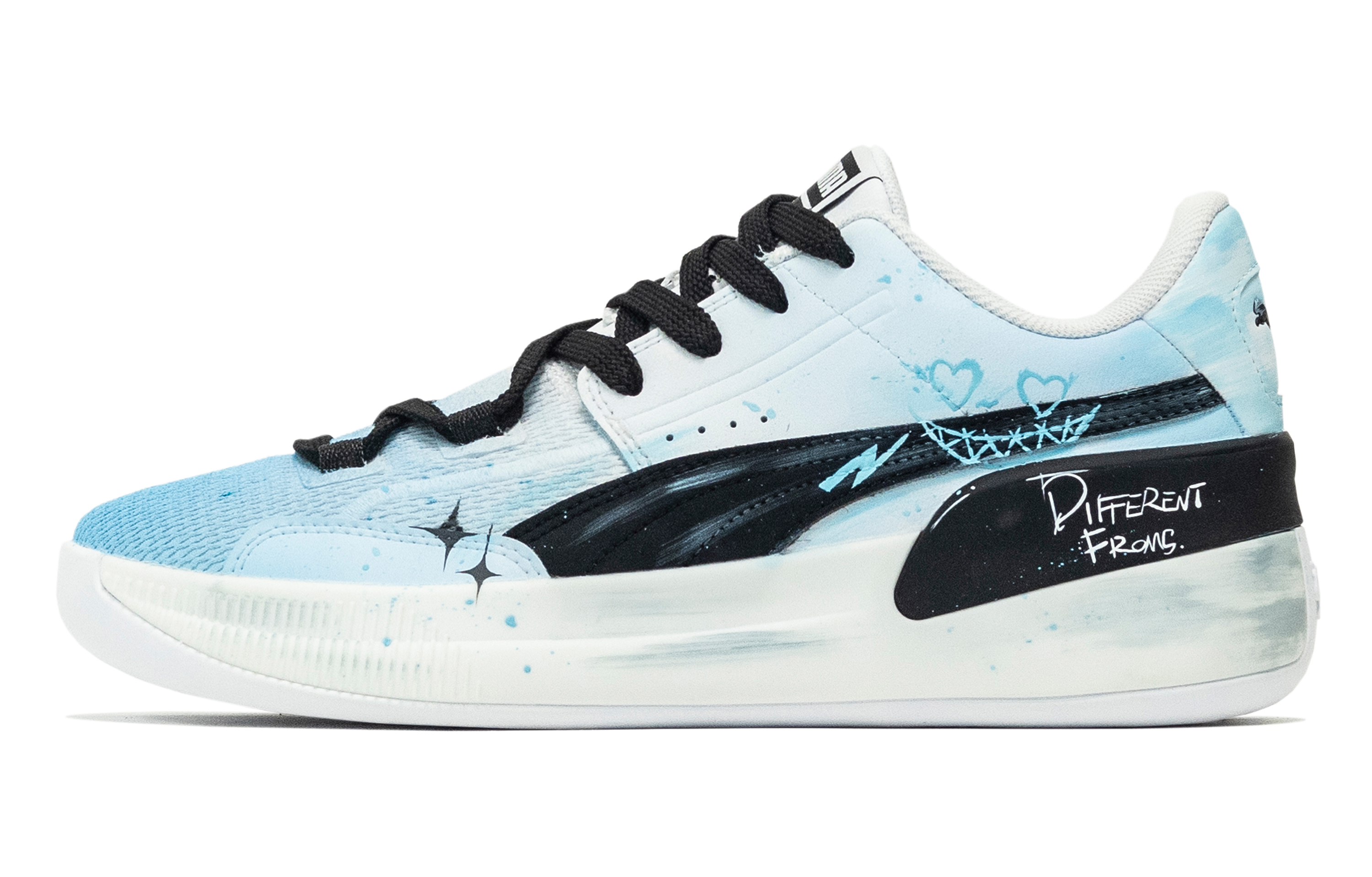 PUMA Clyde Hardwood Ghosts Cushioning Slip Resistant Abrasion Resistant Cushioning Slip Resistant Abrasion Resistant