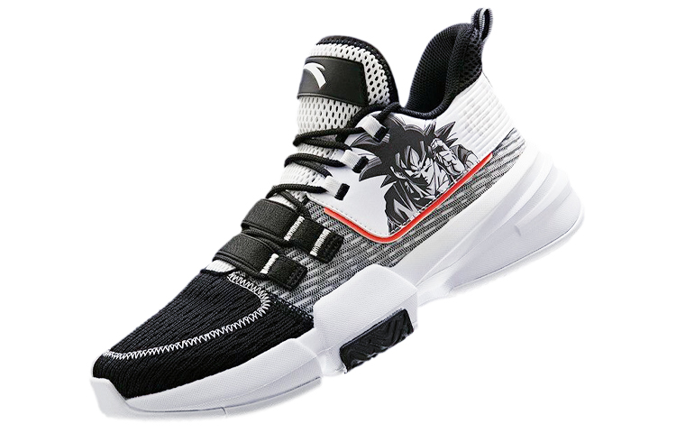 ANTA Basketball Shoes Men’s Low Top Black/White
