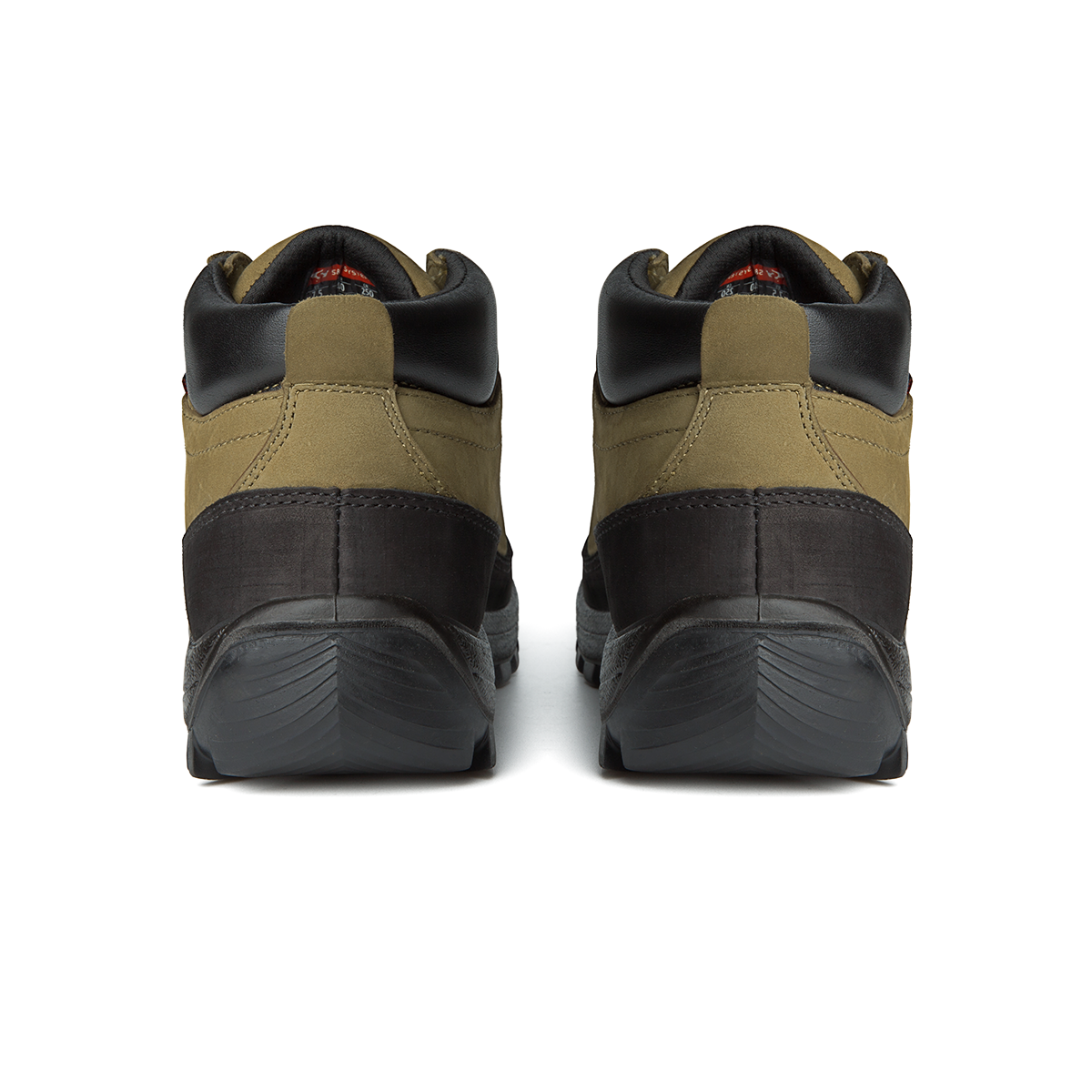 SLEADER On The Road Collection Cow Leather Slip Resistant, Abrasion Resistant, Waterproof Mid top Hiking Shoes Men’s