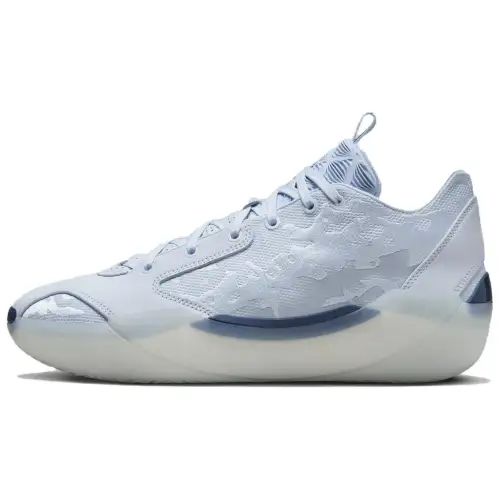 Jordan Air Jordan 39 Slip Resistant Abrasion Resistant Low top Basketball Shoes Unisex Light Blue