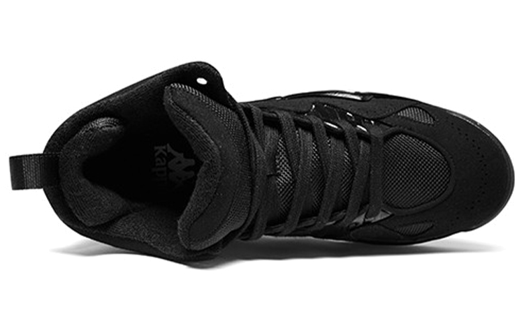Kappa High top Vintage Basketball Shoes Women’s Black White
