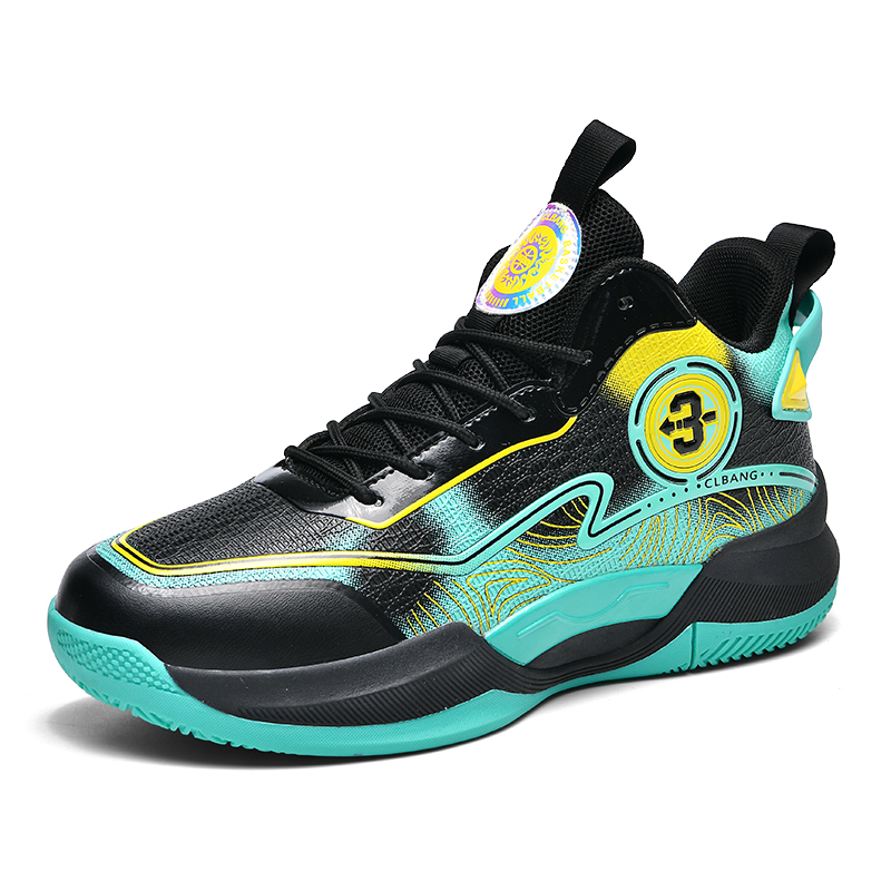 TONYBEAR Slip Resistant Abrasion Resistant Slip Resistant Abrasion Resistant Mid top Basketball Shoes Unisex