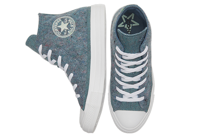 Кеды Converse Chuck Taylor All Star (синийсерый) — фото 5